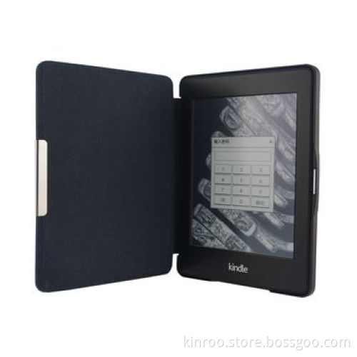 Book style case for new kindle paper white with hard shell